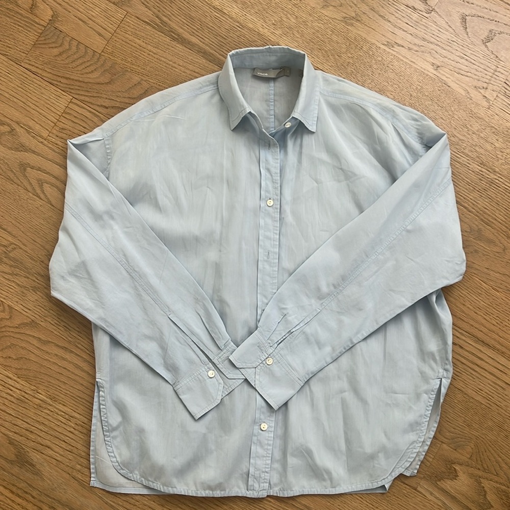 Vince button down women's size X small